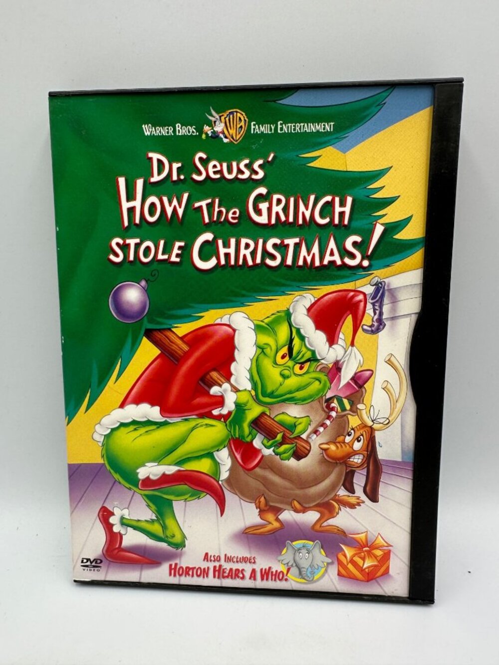 Dr Seuss How The Grinch Stole Christmas Digitally Enhanced Warner Bros DVD